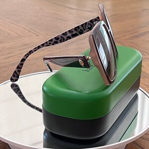 Kate Spade Oversized and Tortoise Leopard Print Sunglasses